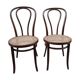 Paire de chaises bistrot