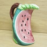 Barbotine watermelon jug
