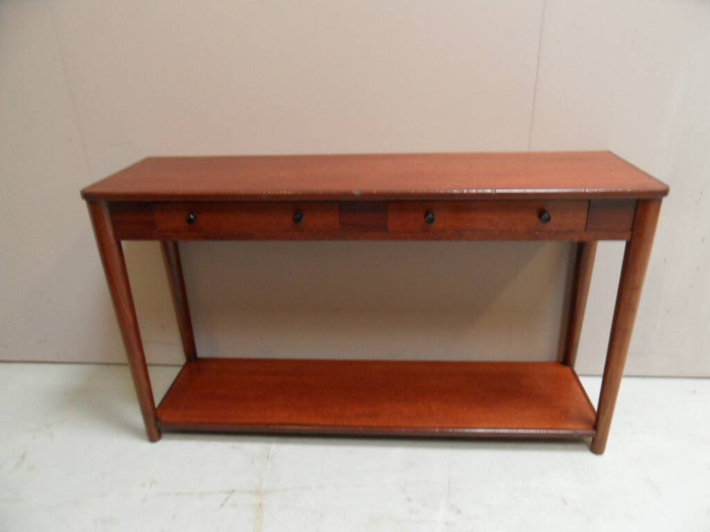 Vintage Mid Century mahogany side table 1950's