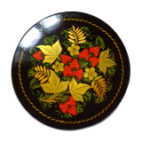 Assiette décorée