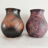 Set of 2 Ruscha vases 1970