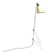 Original 1960s metal chrome floor lamp by Josef Hurka for Napako Czech
