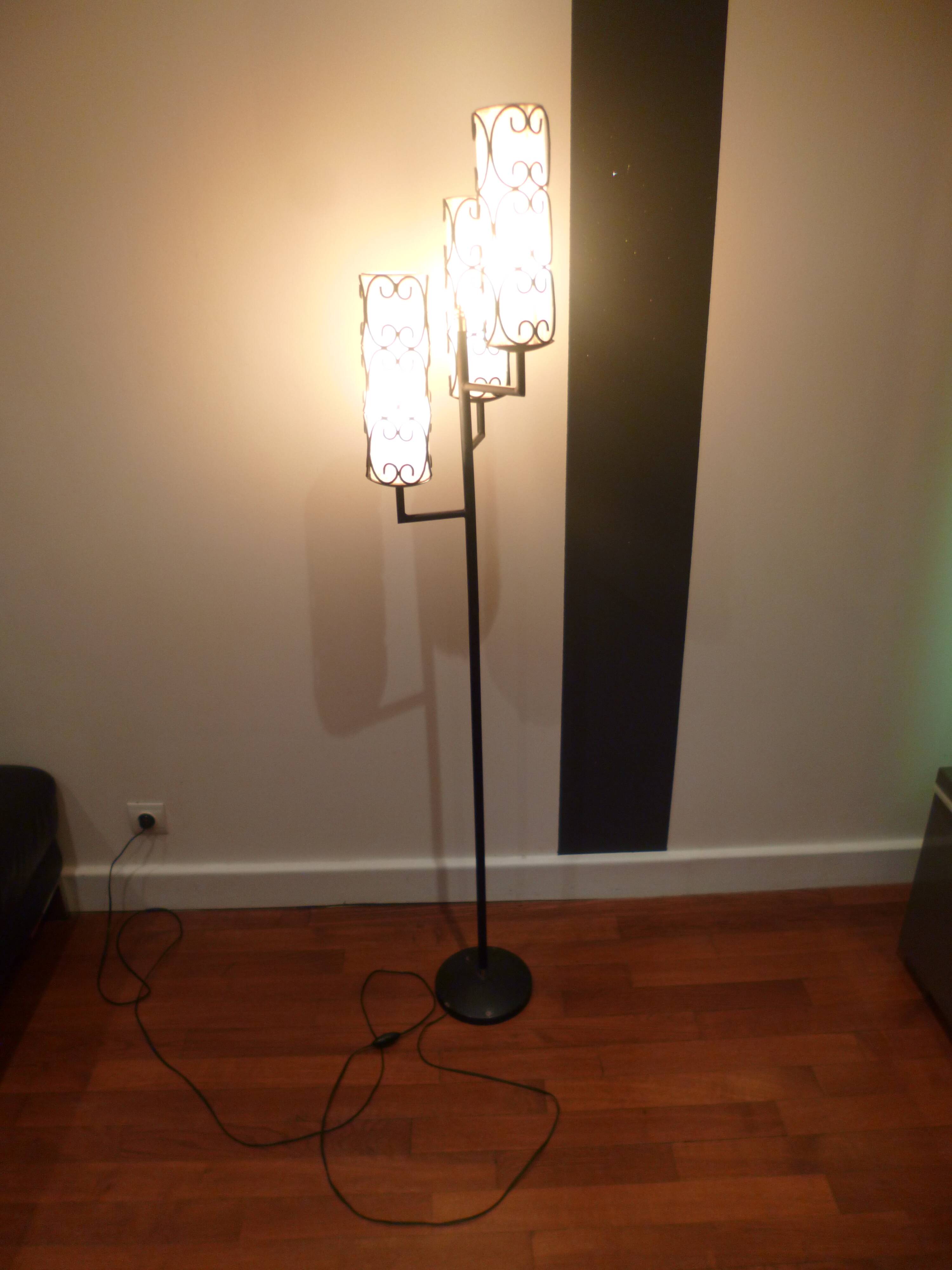 1950 vintage floor lamp