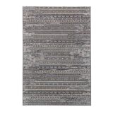 Grey wool oriental rug