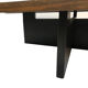 Table basse hexagonale en wengé 1960