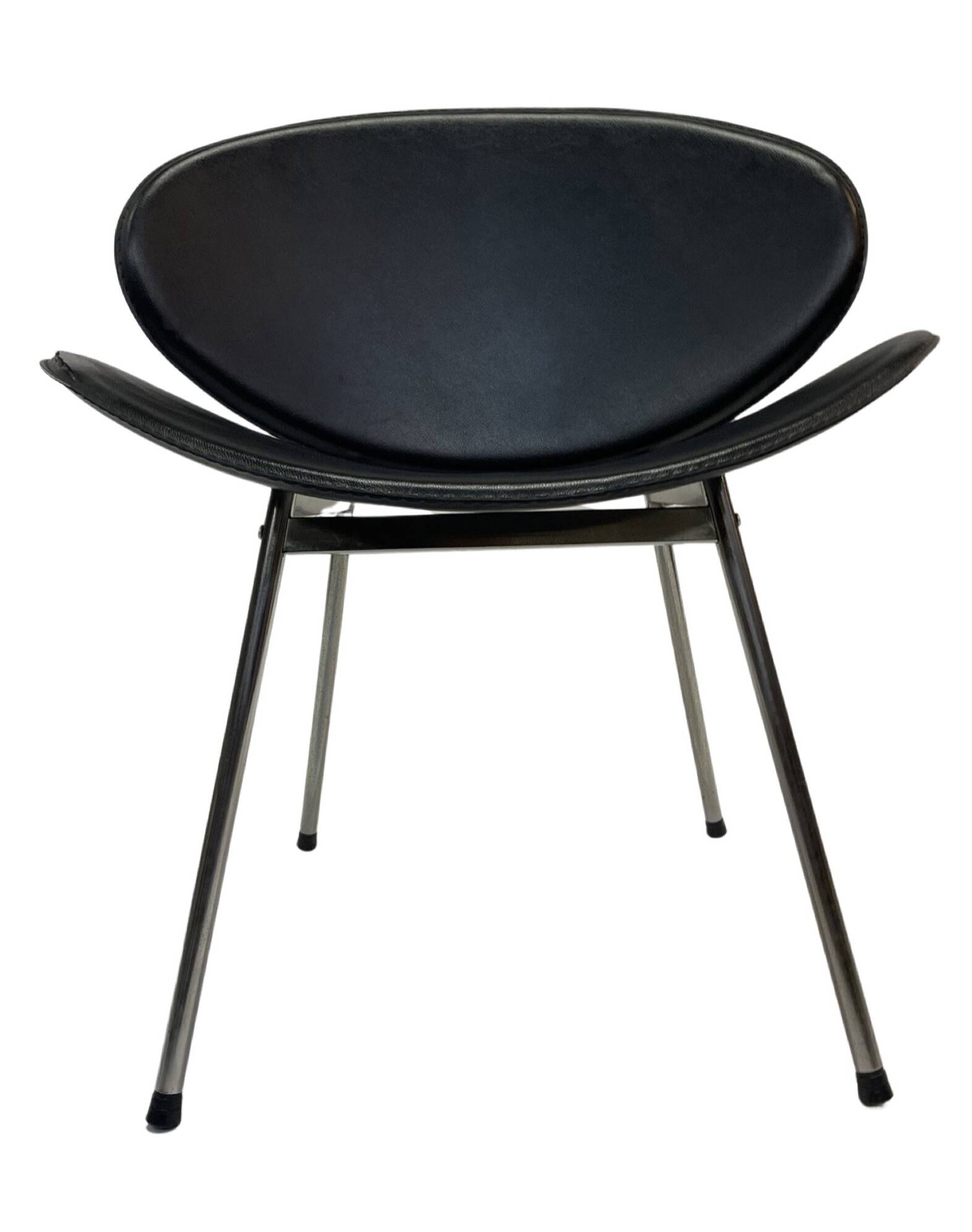 Vintage dining chairs set of four Italy 1990's Design in Black