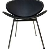 Vintage dining chairs set of four Italy 1990's Design in Black