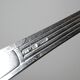6 vintage/antique silver-plated trident forks, art deco style, SFAM