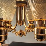 Italian lampadario in glass of Murano 1940s In ottime Conditions