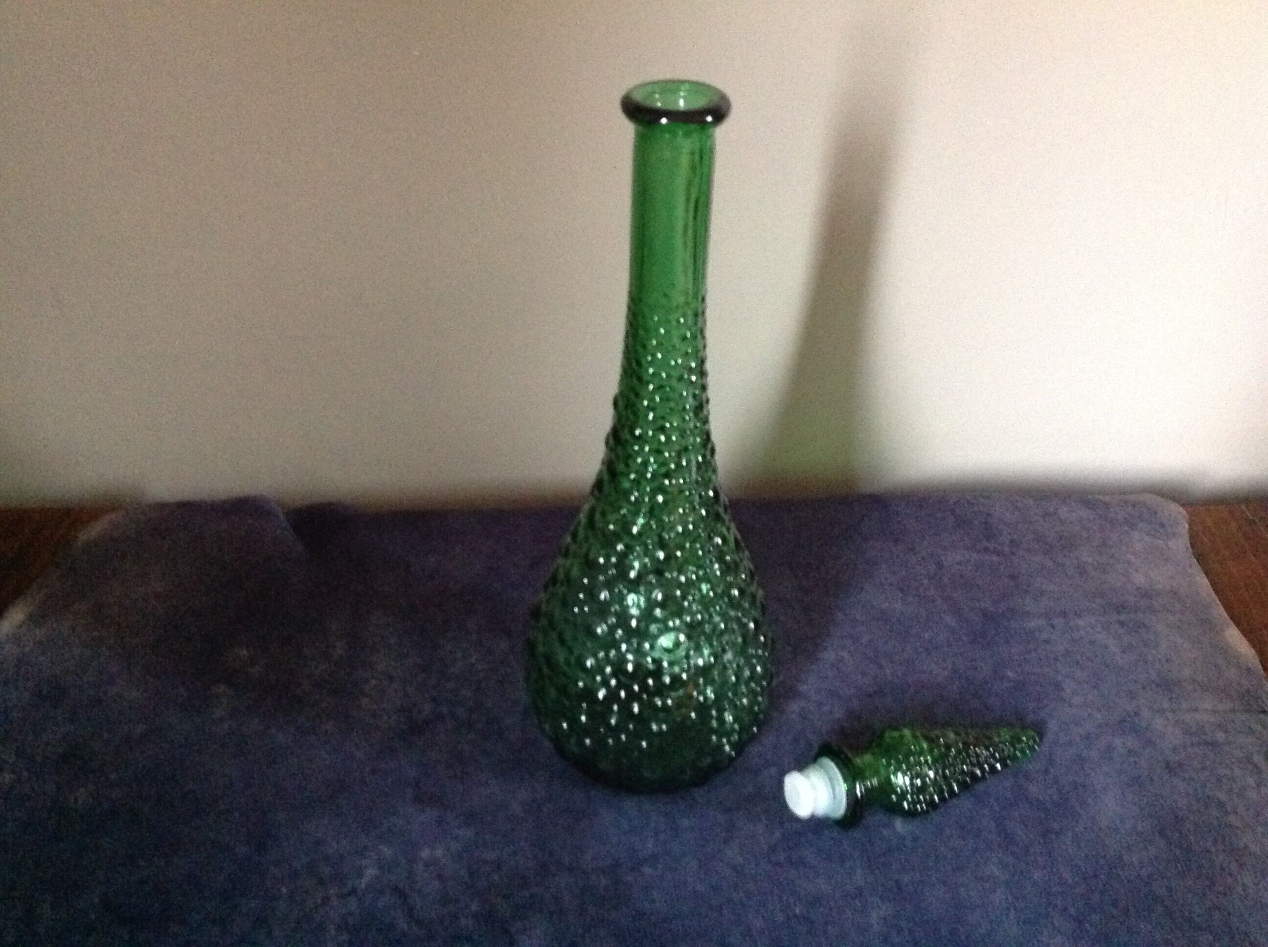Green empoli bottle