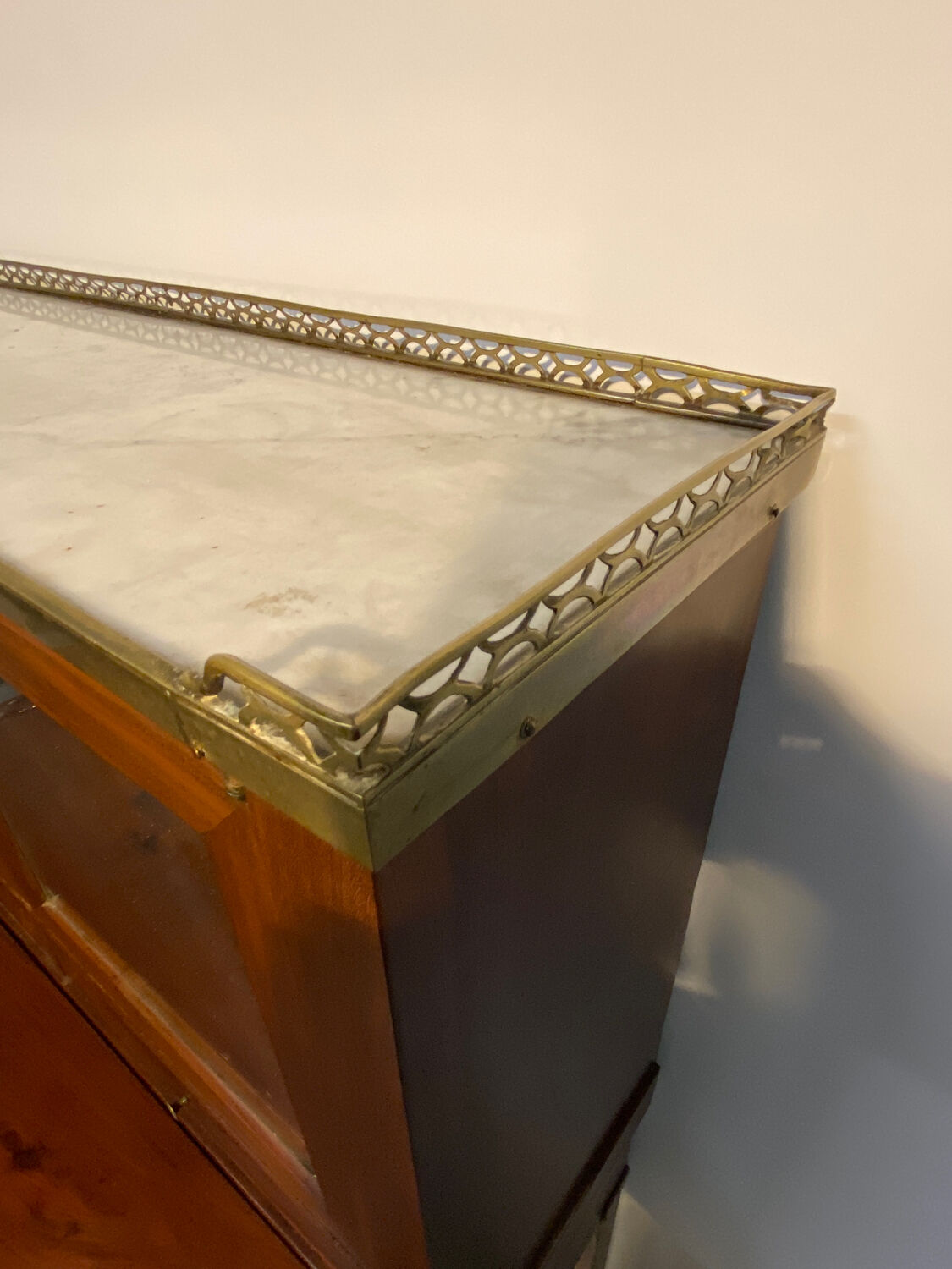 Mahogany desk late sixteenth century