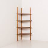 Meuble d'angle mural italien du milieu du siècle, années 1970