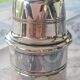 Table container from Christofle in silver-plated metal.