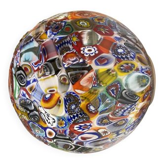 Contemporary Venetian Multicolored "Murrine" Little Sphere Wall Sconce