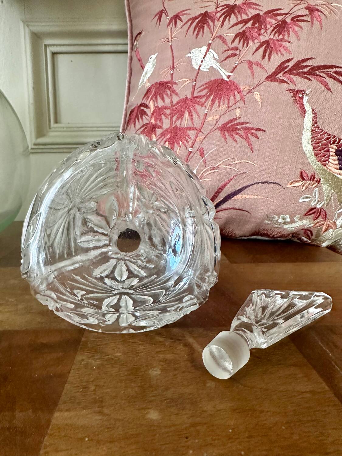 Bavarian crystal children's carafe, 1960s