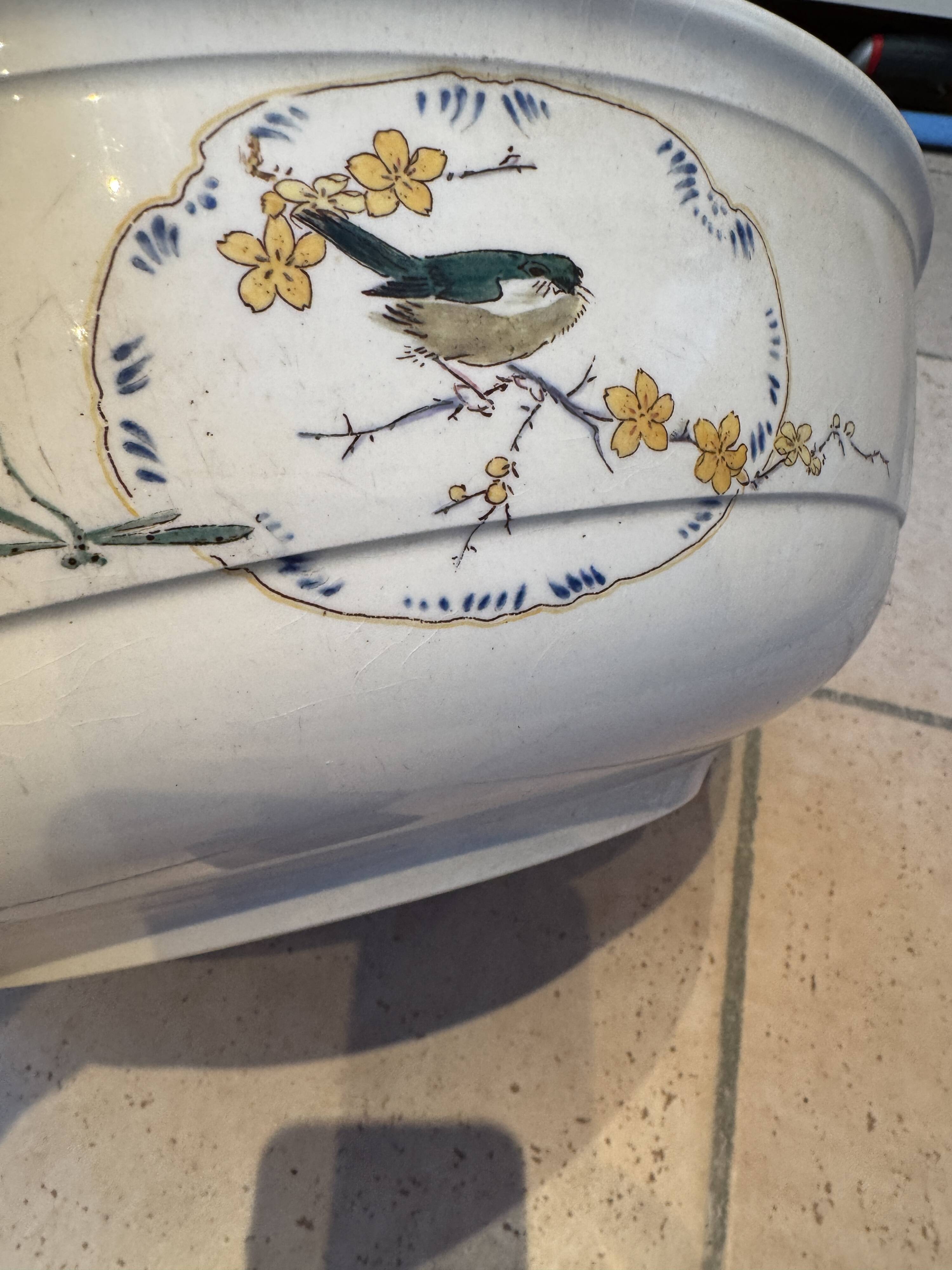 Bassine de toilette  Sarreguemines