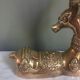 Cerf royal en laiton vintage