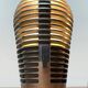 Postmodern Zen table lamp by Sergio & Oscar Devesa for Metalarte, 1980s.