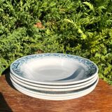 Lot of 6 ironstone plates (Morocco series)