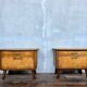 Paire de chevet / table de nuit vintage
