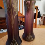 Pair of Art Nouveau vases