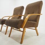 Pair of armchairs, Czechoslovakia, 1960