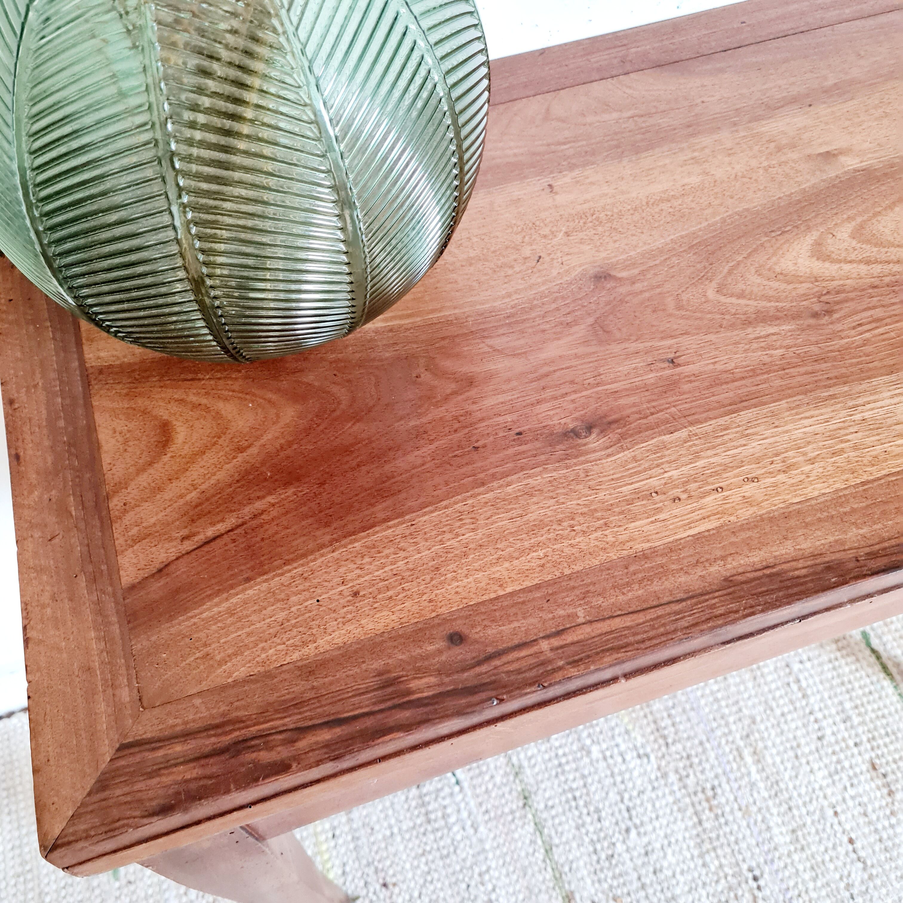 Old wooden play table