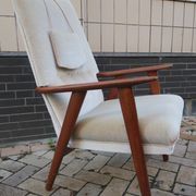 Danish Model 230 Armchair by Kurt Olsen for Slagelse Møbelværk, 1950s