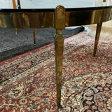Empire style coffee table in solid bronze