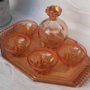 Service à Liqueur Art Déco de De Rupel, Belgique, 1938