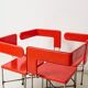 Chaises asymétriques (4), post-moderne, Italie, 1980s