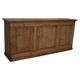 Armoire d'apothicaire / comptoir de magasin rustique en pin allemand vintage, années 1930