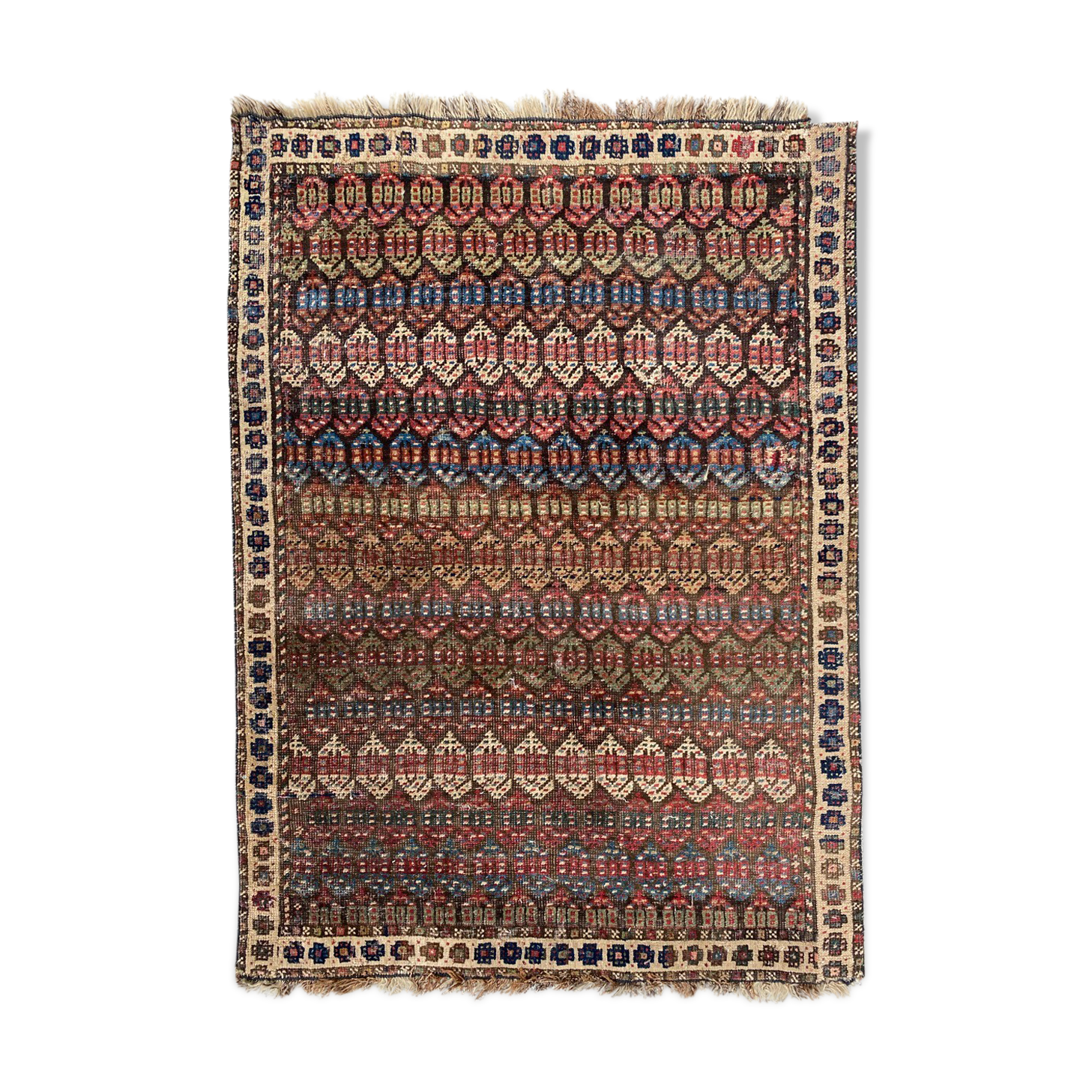 Bijar ancient Persian carpet 94x130 cm