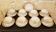 Set of 8 Limoges porcelain cups and 12 saucers