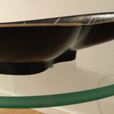 Cut or empty vintage earthenware pocket