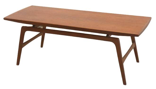mid century teak Coffee table 'Midwolda'