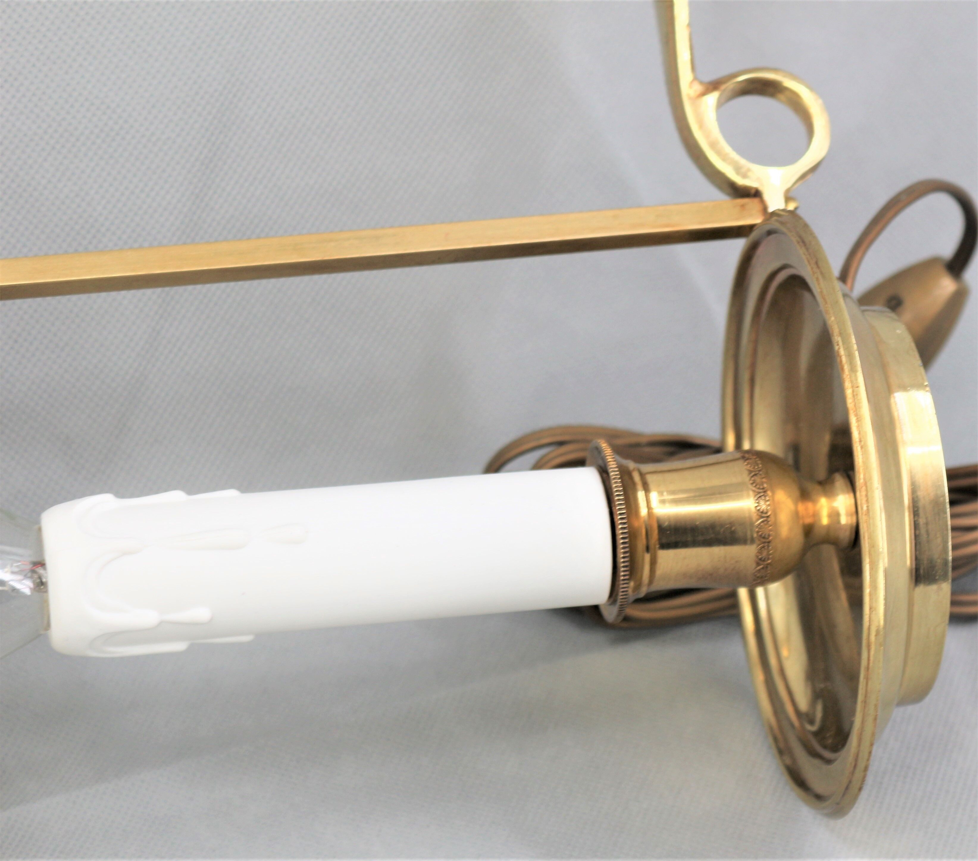 Golden bronze hot water bottle lamp