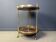Italian lacquered goatskin / parchment serving bar cart by Aldo Tura