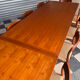 Large Danish teak table