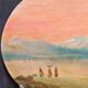 Impressionist painting - Signed seascape - 19th century Italian school