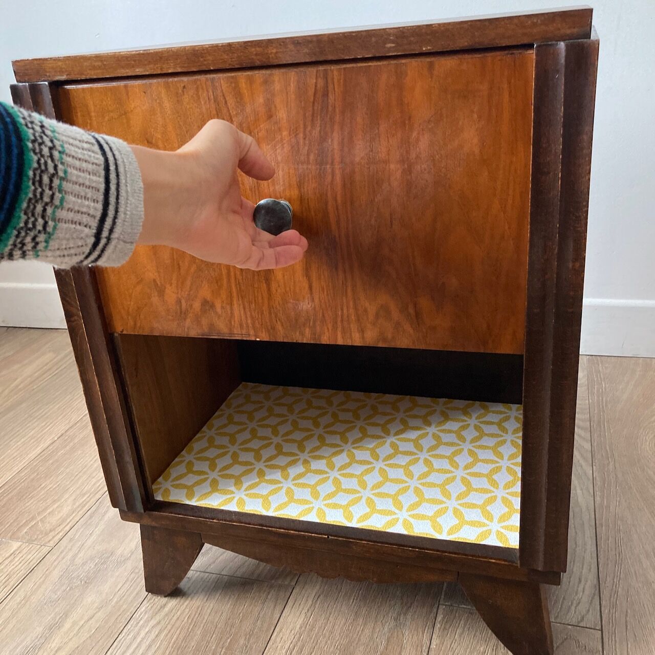 Art Deco bedside table
