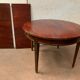 Louis XVI style round table in MAHOGANY XX century