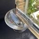 6 champagne glasses – Engraved crystal