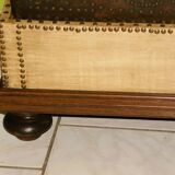 17th century studded leather travel trunk, richly decorated