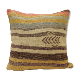 50x50 Cm Kilim Cushion,Vintage Cushion Cover