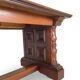 La table à manger extensible de haute qualité de style Renaissance italienne,