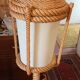 Rope floor lamp