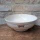 Vintage ironstone salad bowl Salins model Nénuphar 28cm