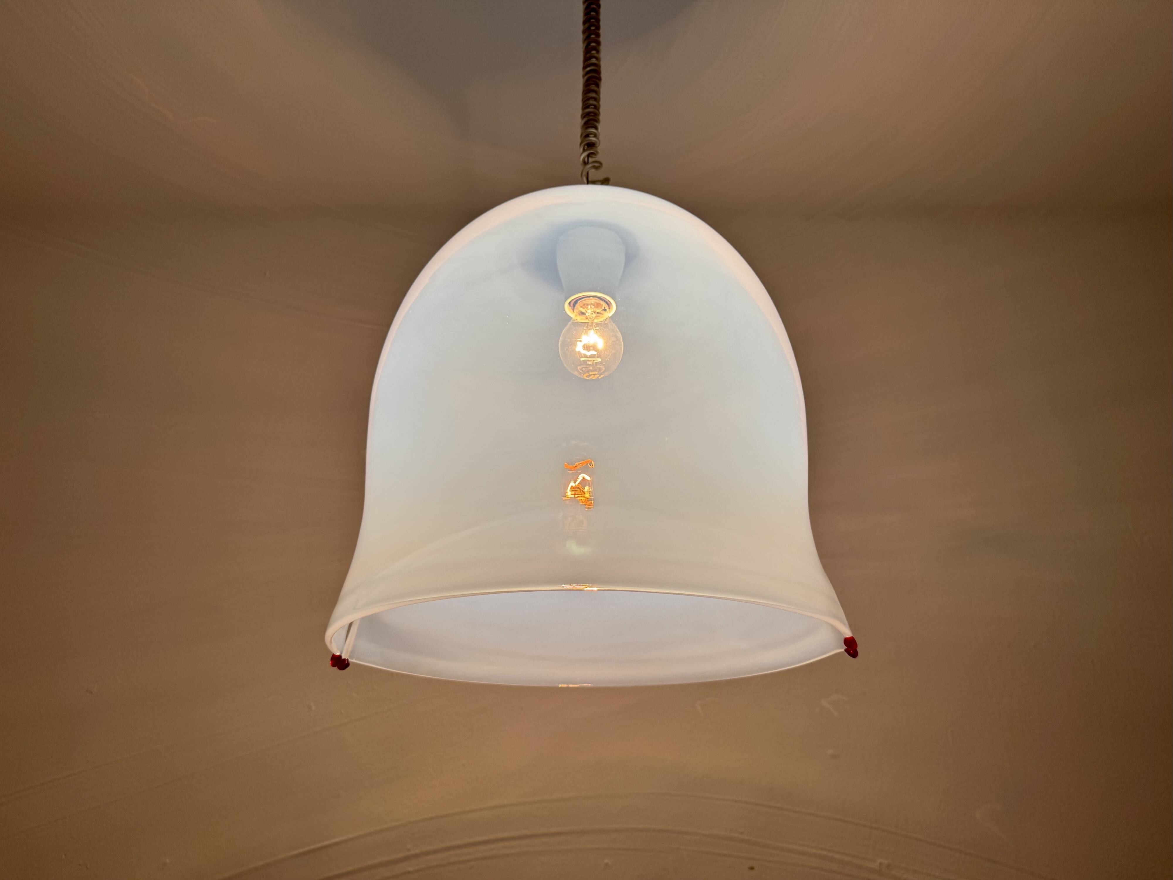 Murano Glass Pendant Lamp by Roberto Pamio and Renato Toso for Leucos