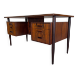 Bureau en palissandre danois par Gunnar Nielsen.